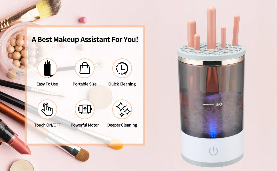 Electric Makeup Brush Cleaner