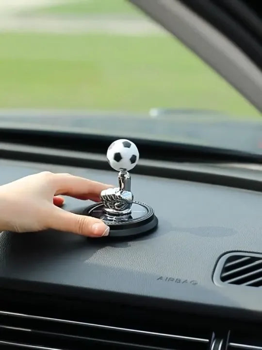 Finger Football Car Air Fresheners With Solar Rotating