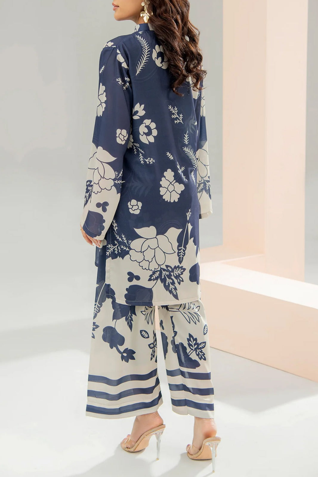 *Stitched 2 piece printed shirt and printed trouser