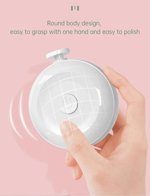 💅 Compact Electric Baby Nail File