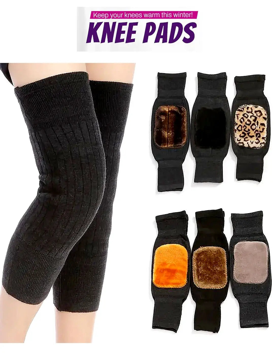 Knee Warmer for Winter Pain Relief & Joint Support